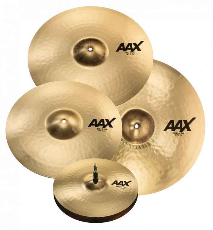 Sabian 25005XCPB AAX Series Promotional Cymbal Set 25005-xcpb