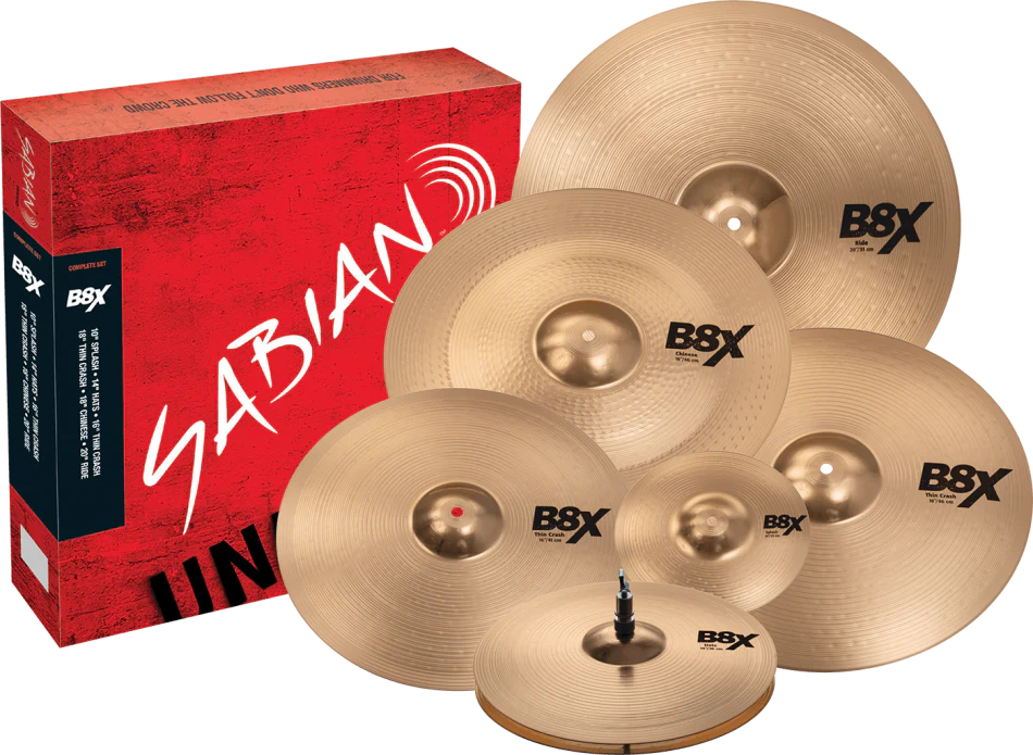 Sabian B8X Cymbal Set - Image 10