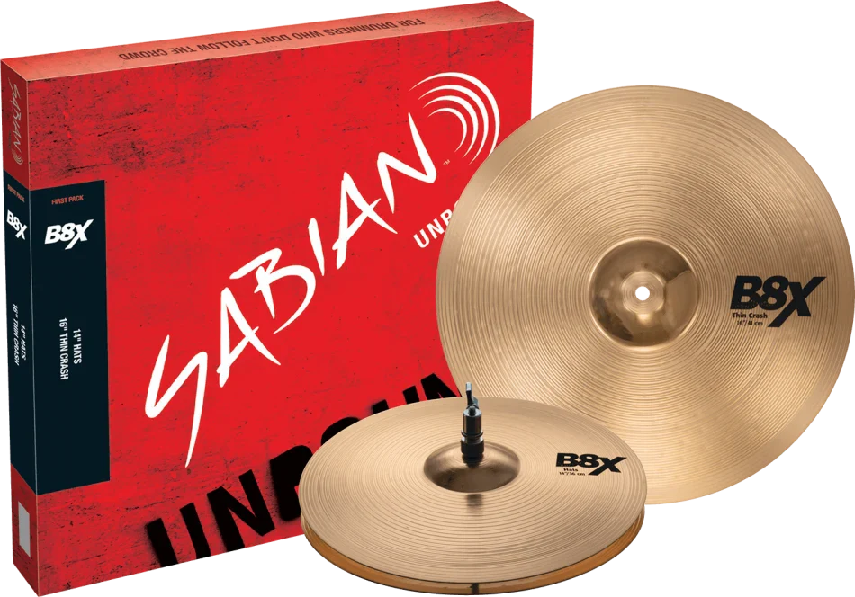 Sabian B8X Cymbal Set - Image 3
