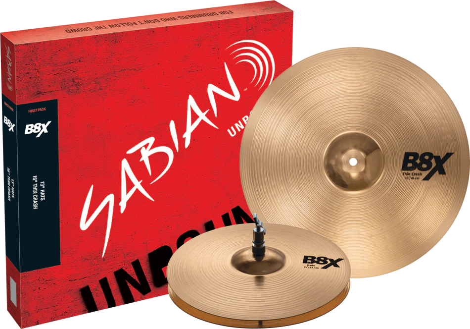 Sabian B8X Cymbal Set - Image 9