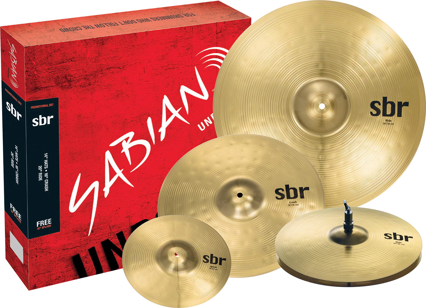 Sabian SBR Cymbal Set - Image 9