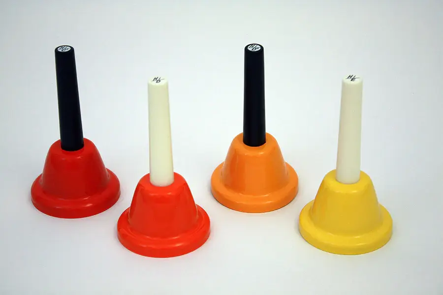 Chroma-Notes 7-Note Expanded Range Hand Bell Set (CNHB-EX) - Image 2