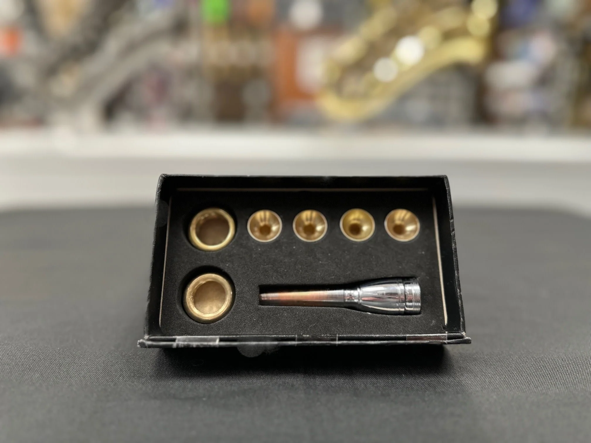 Pre-Owned Brushed Gold Interchangeable Mouthpiece Set (2B, 2C, 3B, 3C)