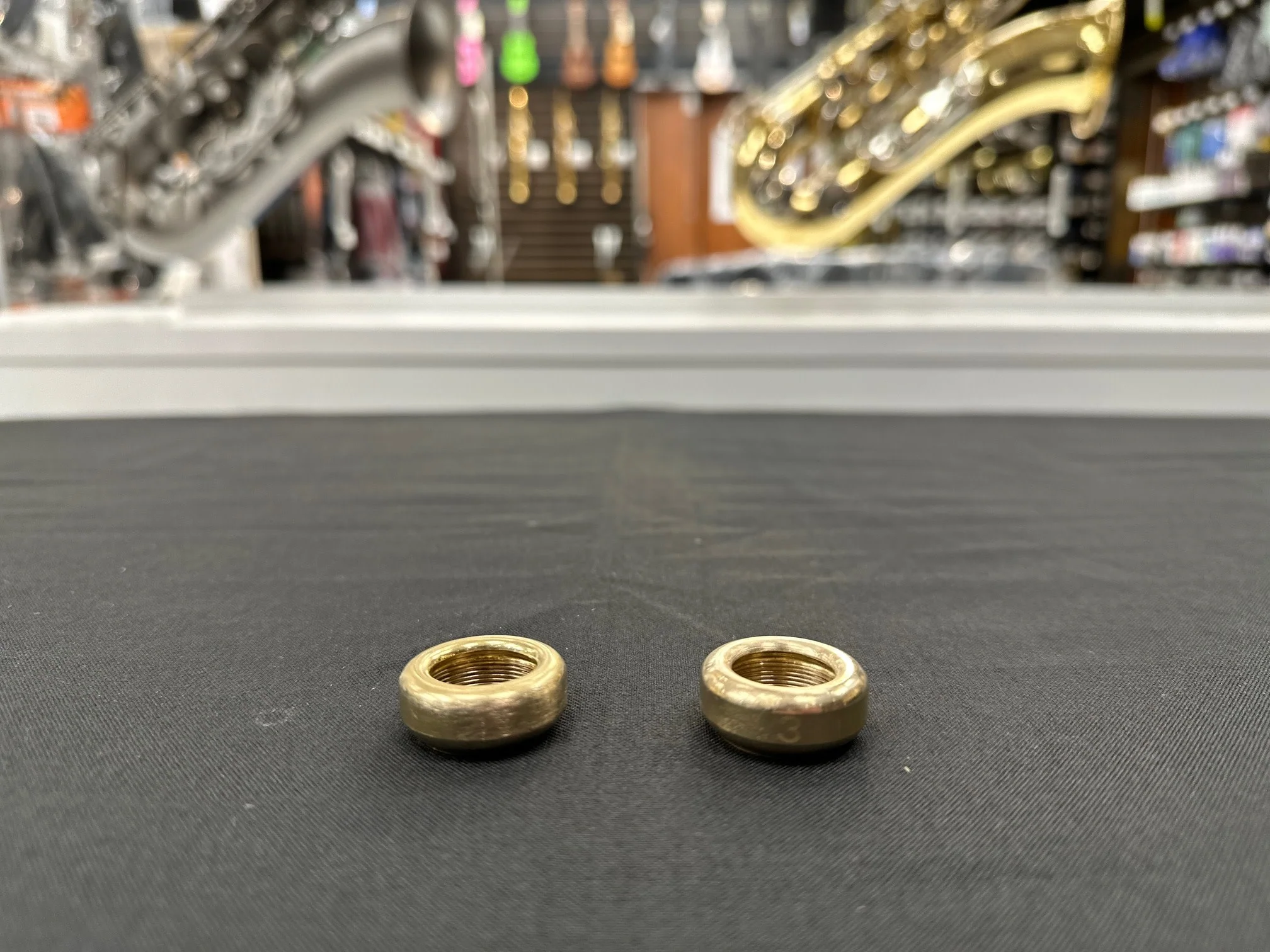 Pre-Owned Brushed Gold Interchangeable Mouthpiece Set (2B, 2C, 3B, 3C) - Image 2