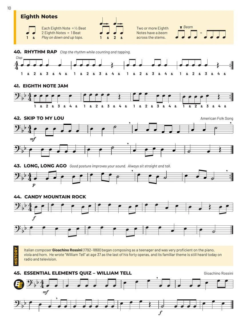 Essential Elements (Online) For Trombone - Image 3