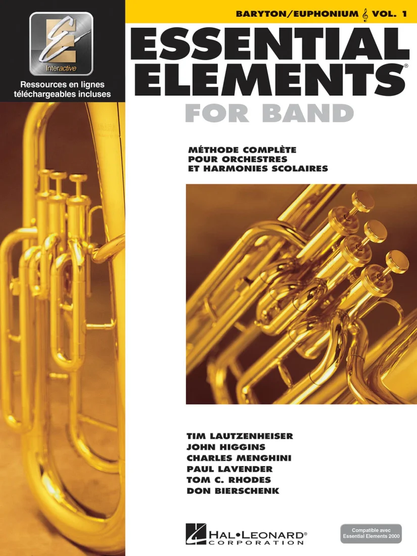 Essential Elements Vol. 1 - Français Baryton/Euphonium