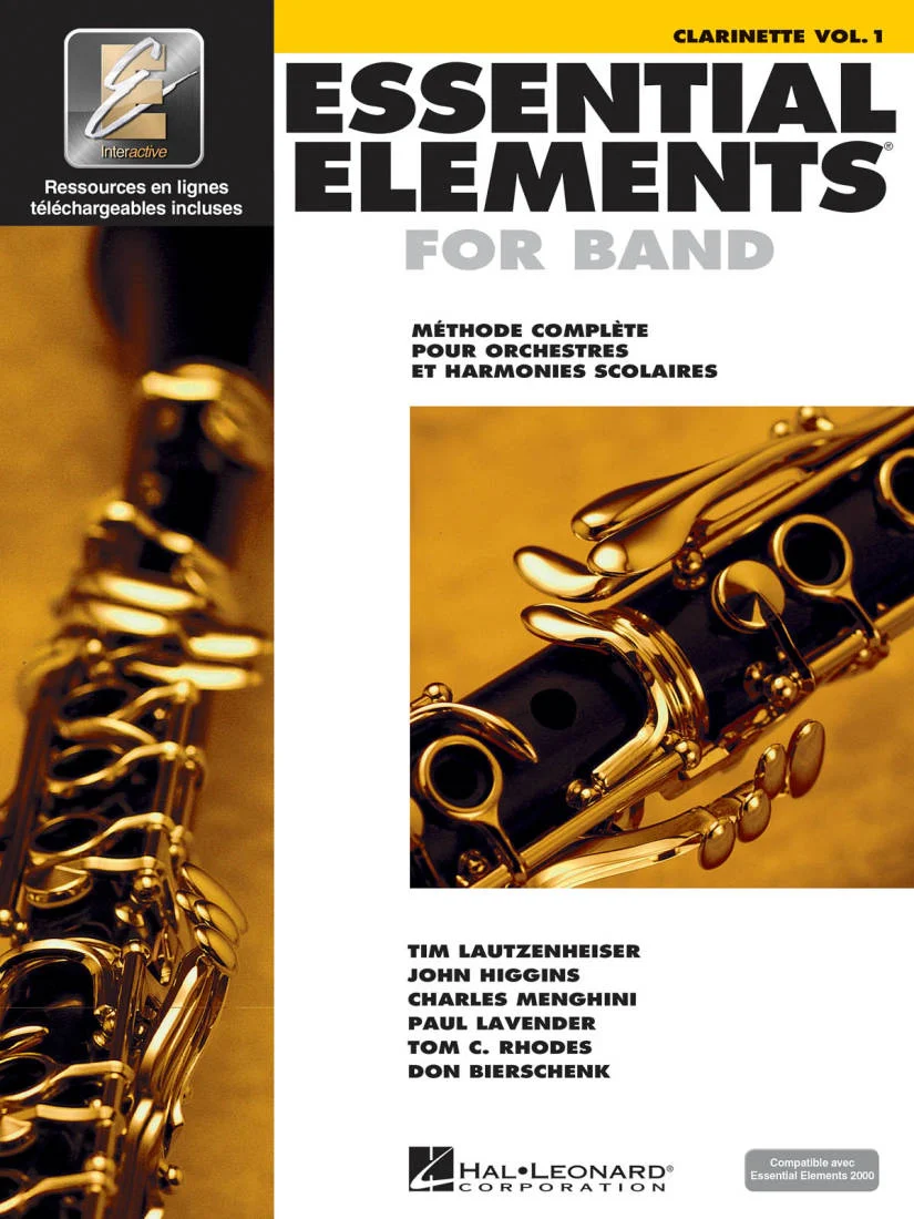 Essential Elements Vol. 1 - Français Clarinette Sib