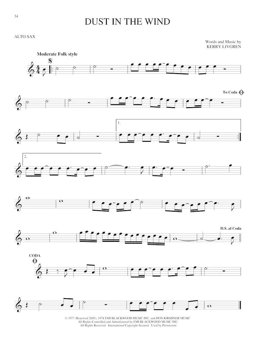 Essential Songs for Alto Sax - Image 2