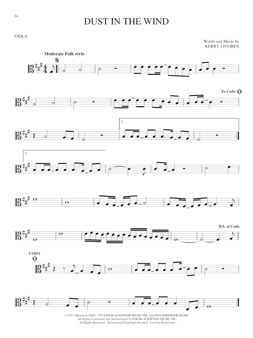 Essential Songs for Viola (Violon alto) - Image 2
