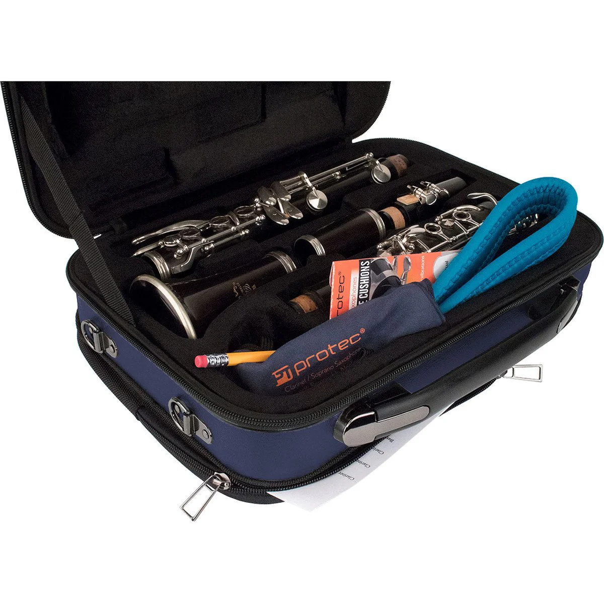 Protec Clarinet Case ZIP With Detachable Music Pocket - Image 3