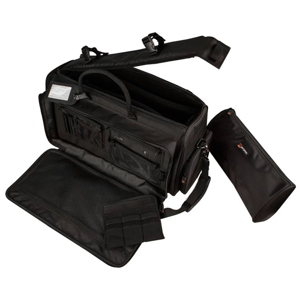 Protec Triple Horn Gig Bag - Gold Series - Image 3