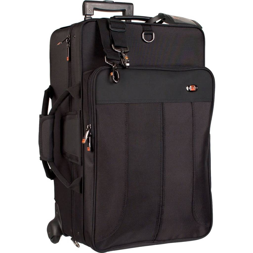 Protec Triple Horn IPAC Case with Wheels