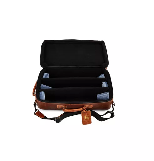 Gard Compact Triple Trumpet Case – Leather, Antique - Image 10