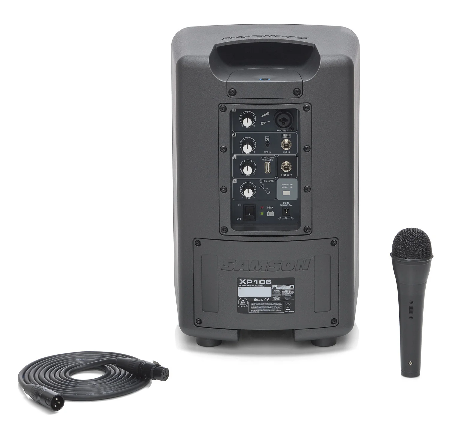 ExpExpress Portable PA with Bluetooth,100w,XLR-1/4,rech.battery - Image 2