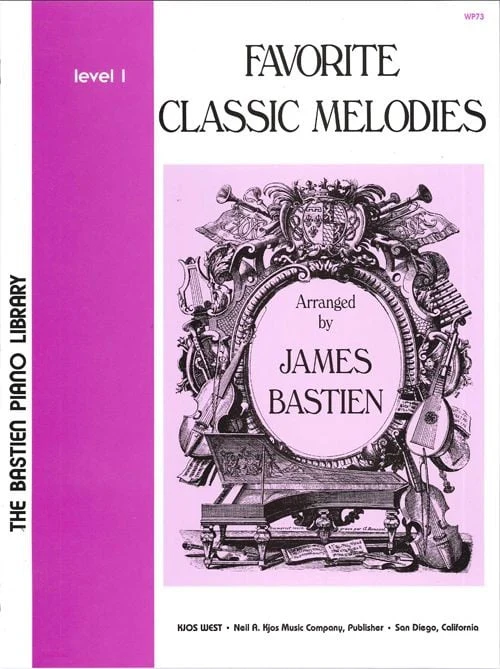 Favorite Classic Melodies, Level 1 - Piano