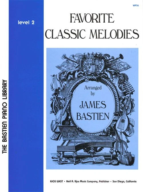 Favorite Classic Melodies, Level 2 - Piano