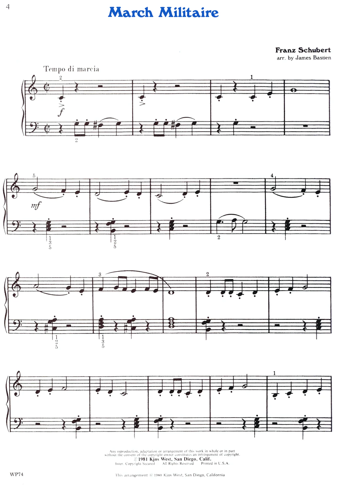Favorite Classic Melodies, Level 2 - Piano - Image 3