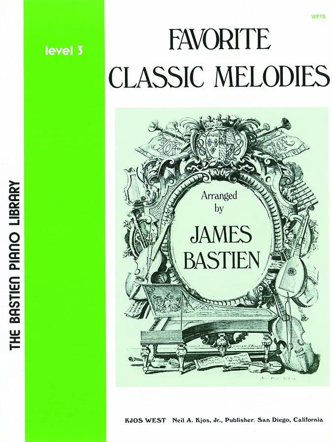 Favorite Classic Melodies, Level 3 - Piano