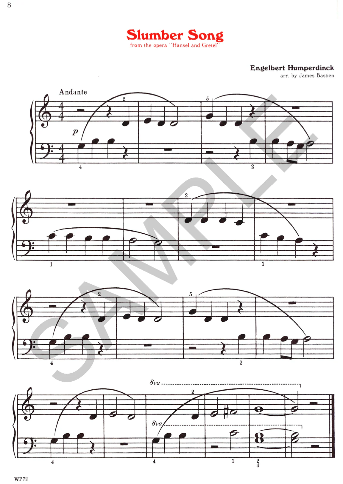Favorite Classic Melodies, Primer Level - Piano - Image 3