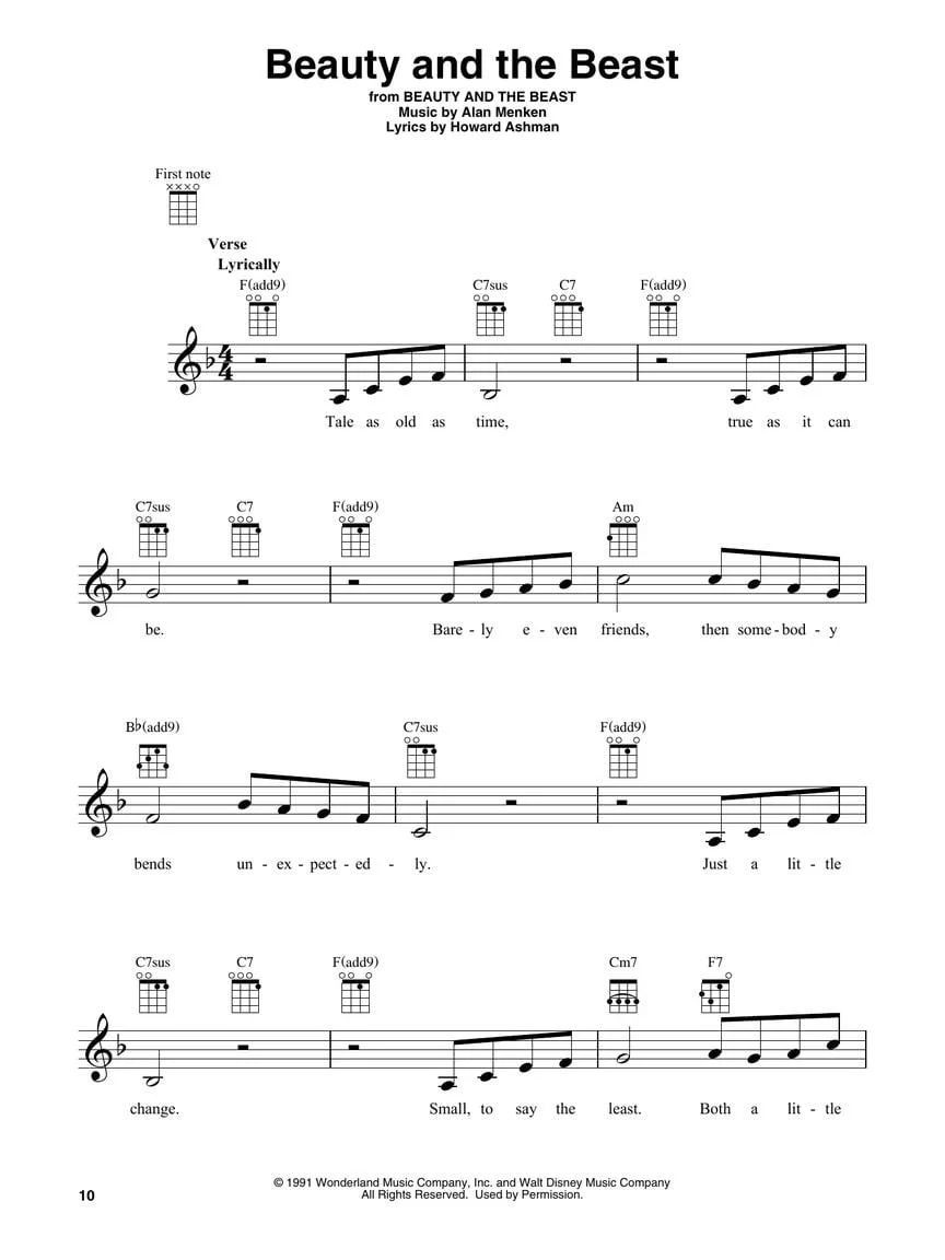 First 50 Disney Songs You Should Play on Ukulele - Image 7