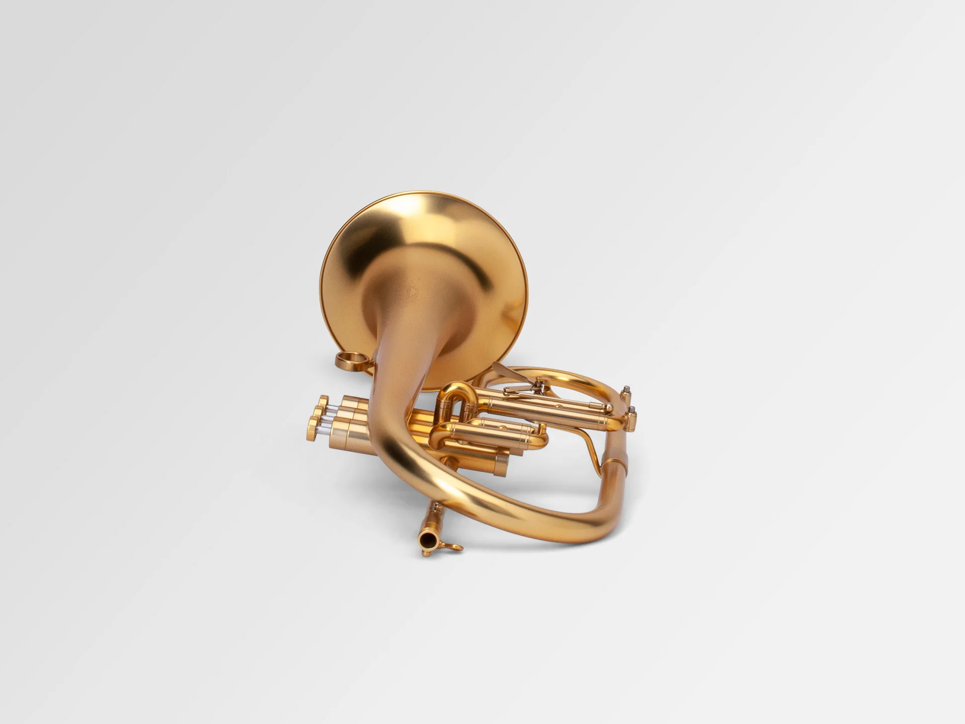 Flugelhorn Adams F3 Satin Gold Lacquer - Image 3