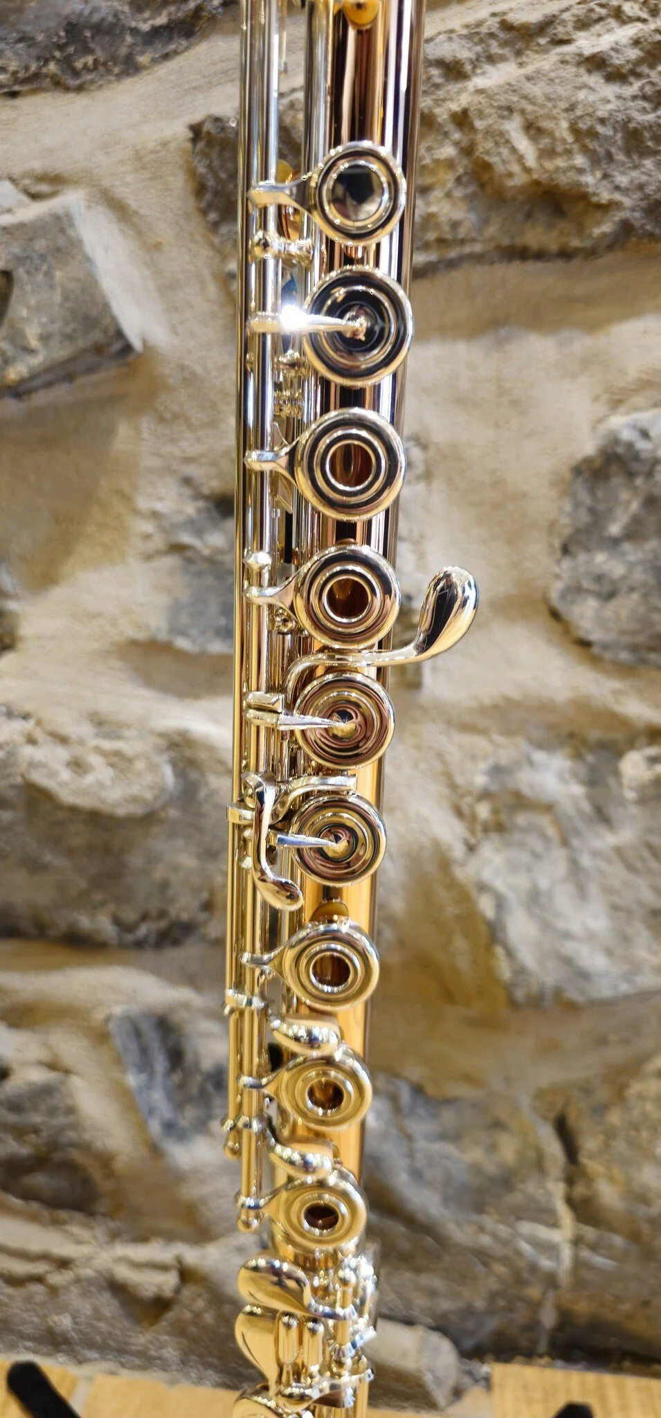 Powell Handmade Custom 9k Rose Gold Flute - Image 3