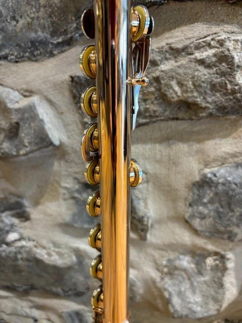 Sankyo Handmade 5K Gold Flute - Image 3