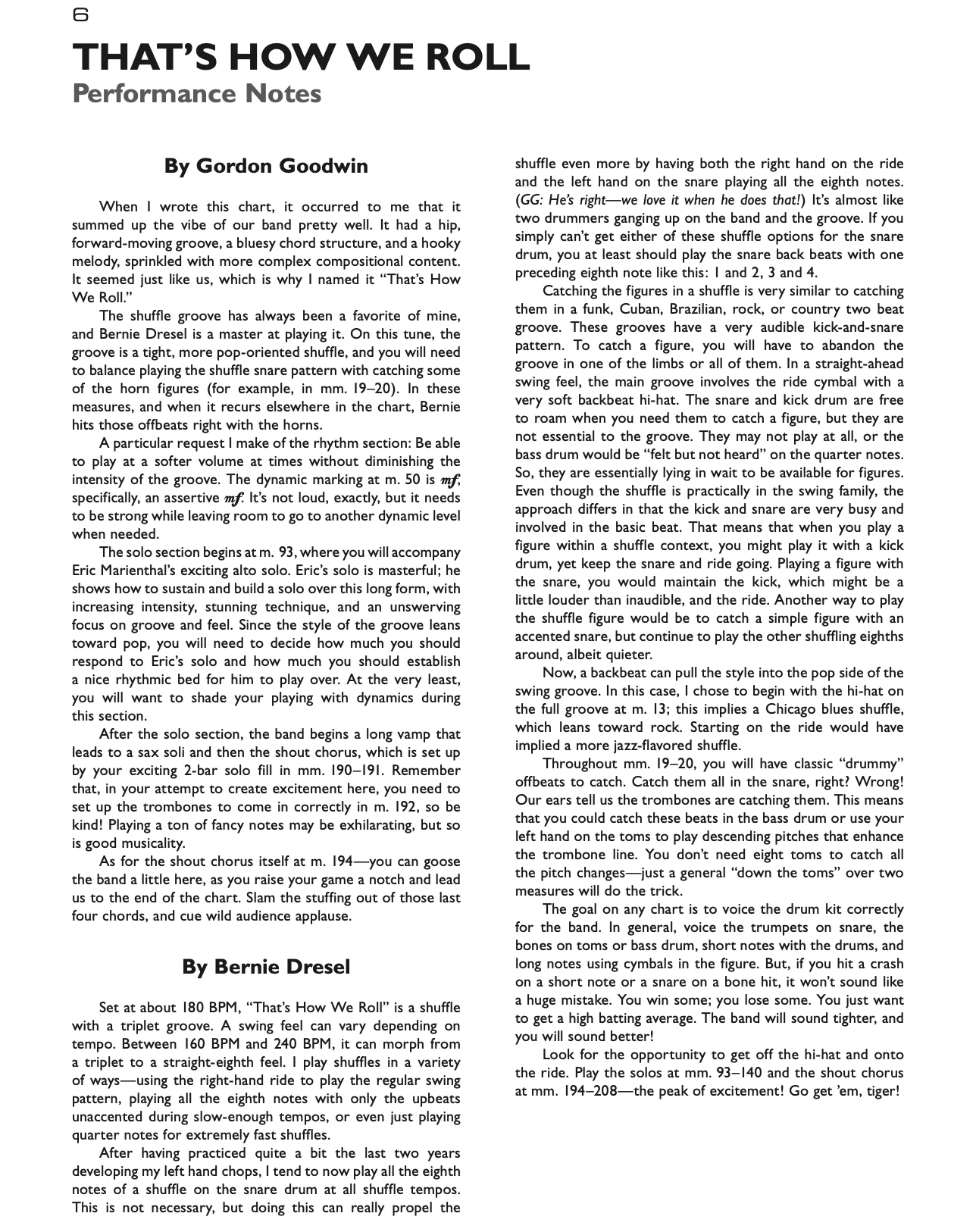 Gordon Goodwin's Big Phat Band Play-Along Series - Vol. 2, Batterie - Image 4