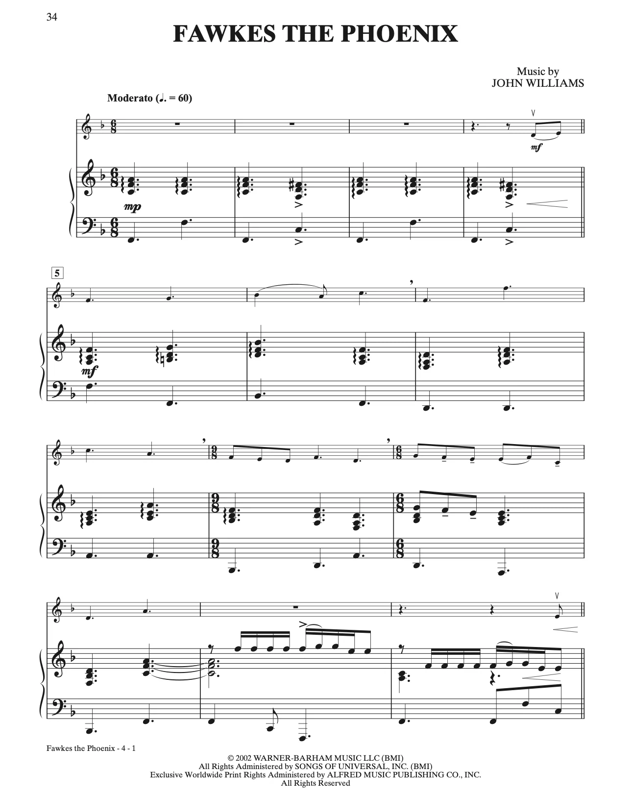 Harry Potter Instrumental Solos, Violin - Image 4