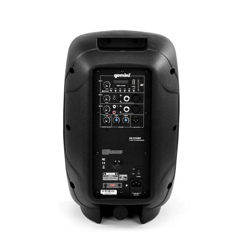 Haut-Parleur Gemini 1000W Bluetooth 10'' - Image 4