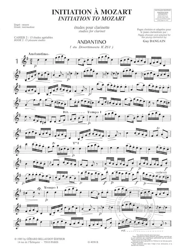 Initiation à Mozart, Vol. 2 - Image 2