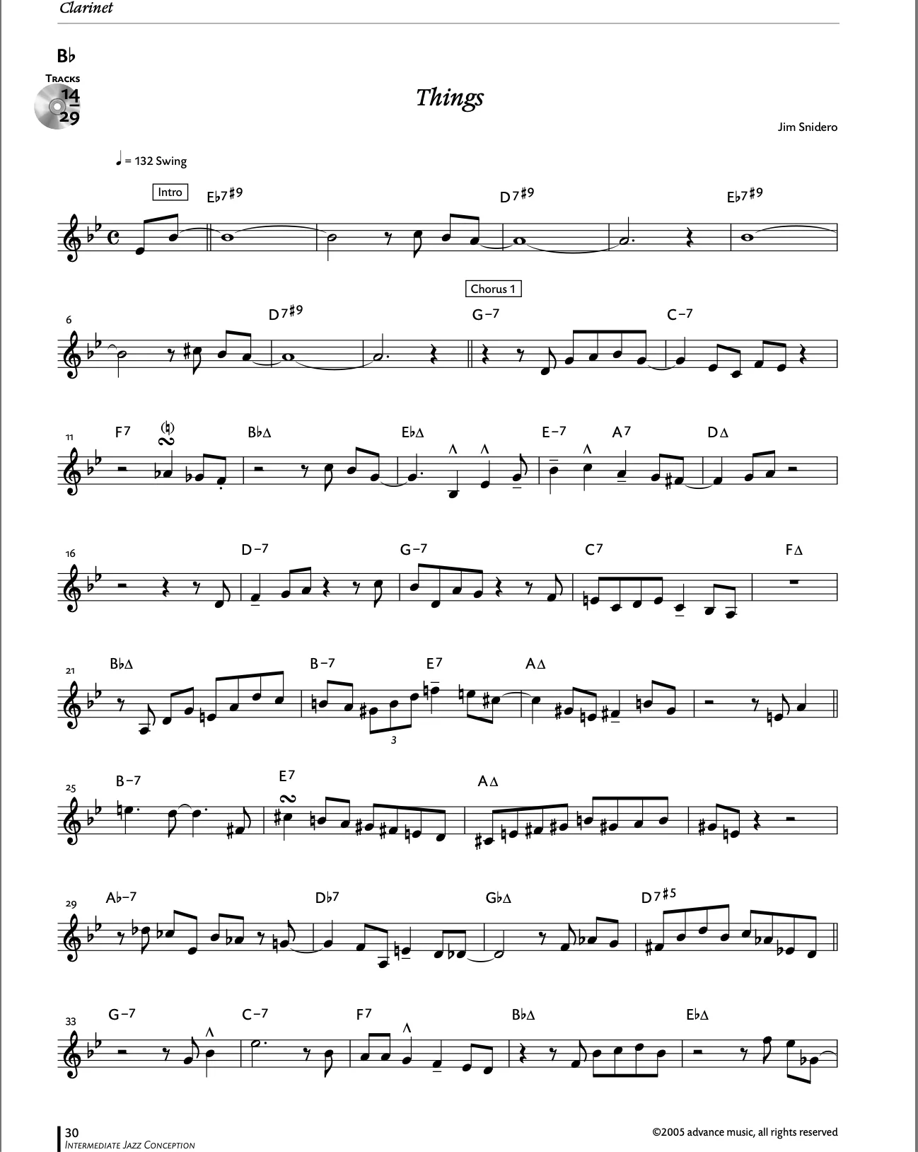 Intermediate Jazz Conception, Clarinette - Image 10