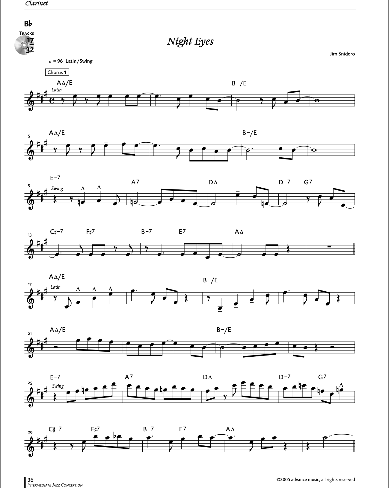 Intermediate Jazz Conception, Clarinette - Image 11