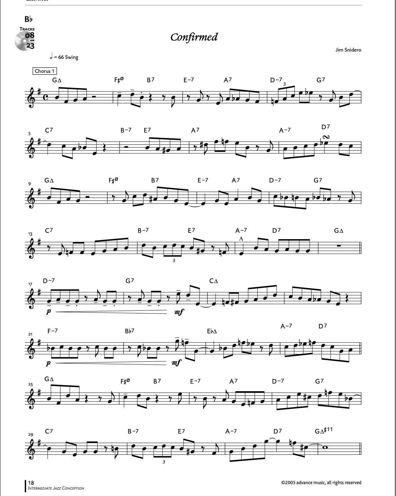 Intermediate Jazz Conception, Clarinette - Image 5