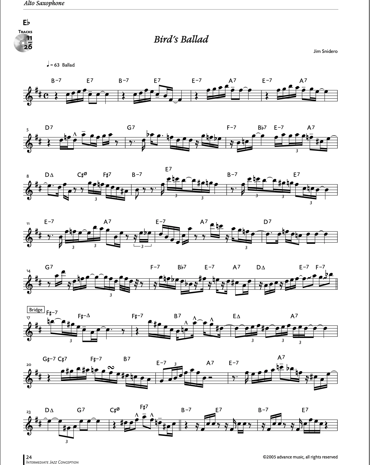 Intermediate Jazz Conception, Sax alto / Sax baryton - Image 10