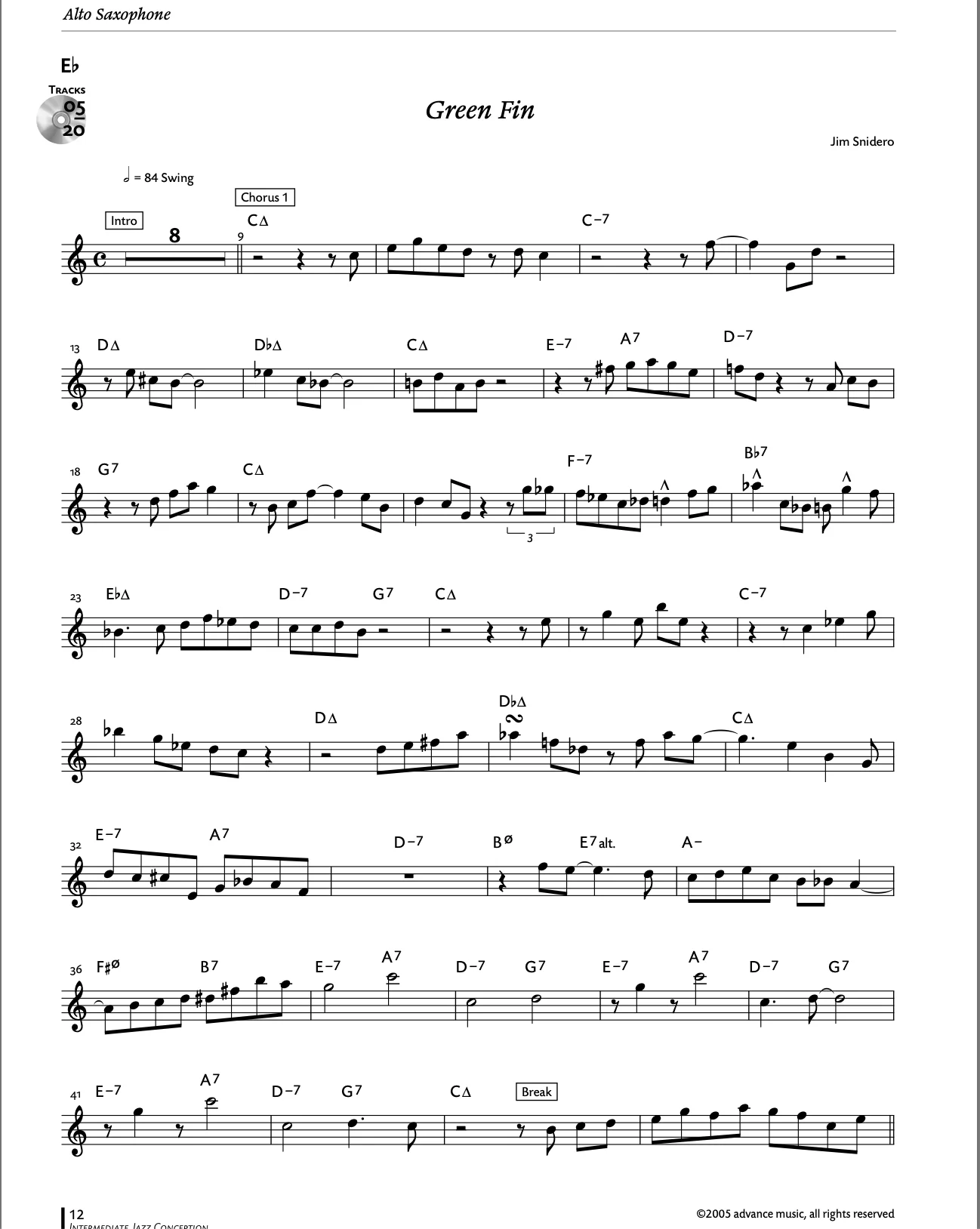 Intermediate Jazz Conception, Sax alto / Sax baryton - Image 4