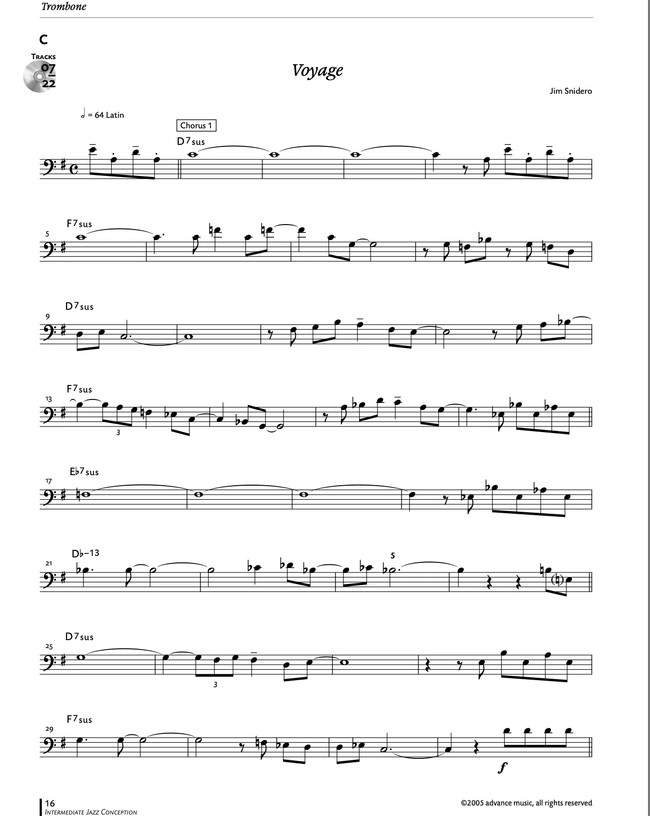Intermediate Jazz Conception, Trombone - Image 6
