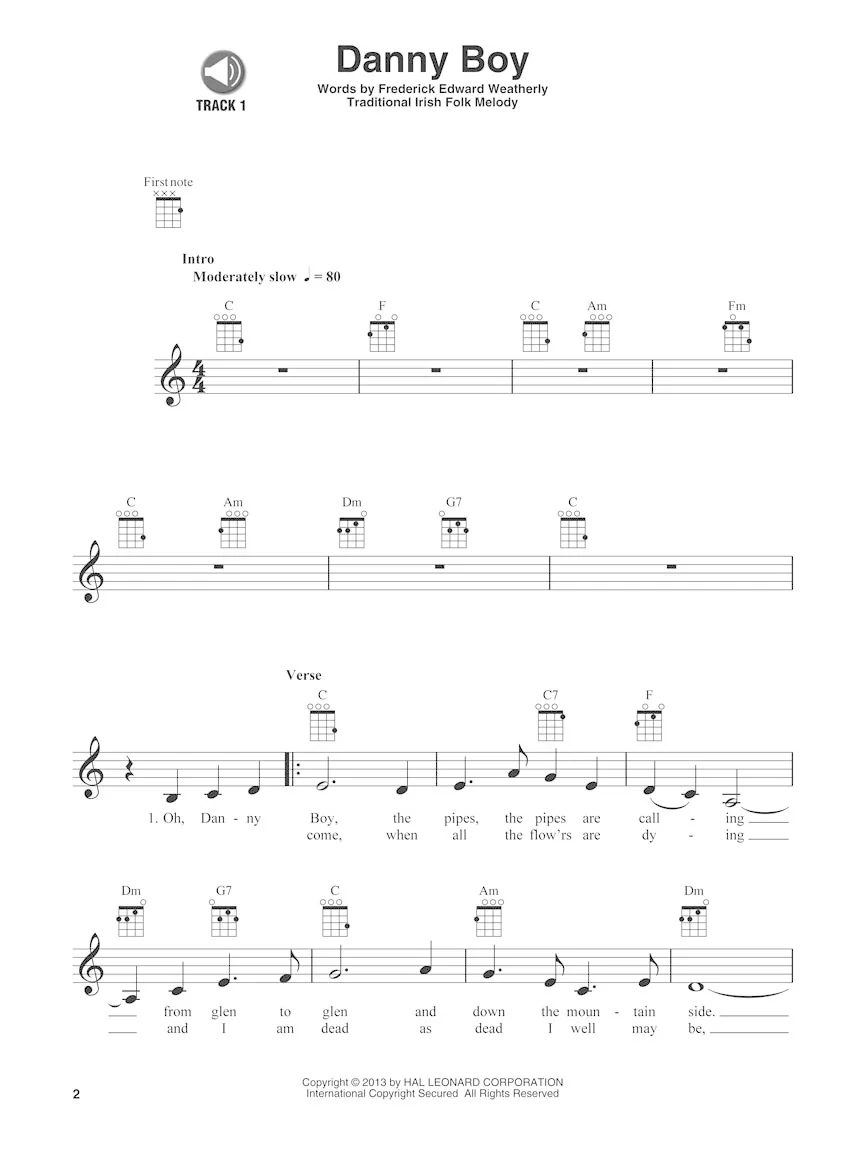 Irish Songs, Ukulele Play-Along Vol. 18 - Image 3