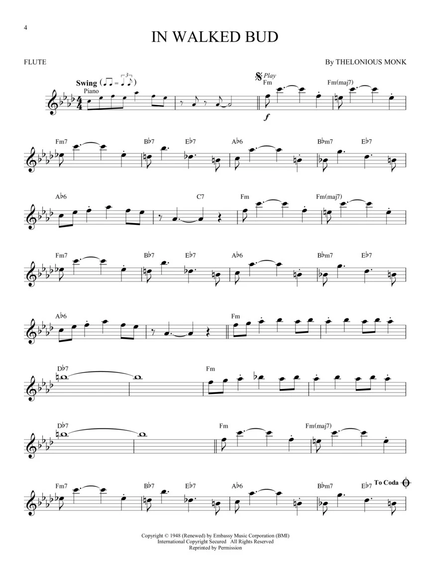 Jazz Classics, Flute - Image 4