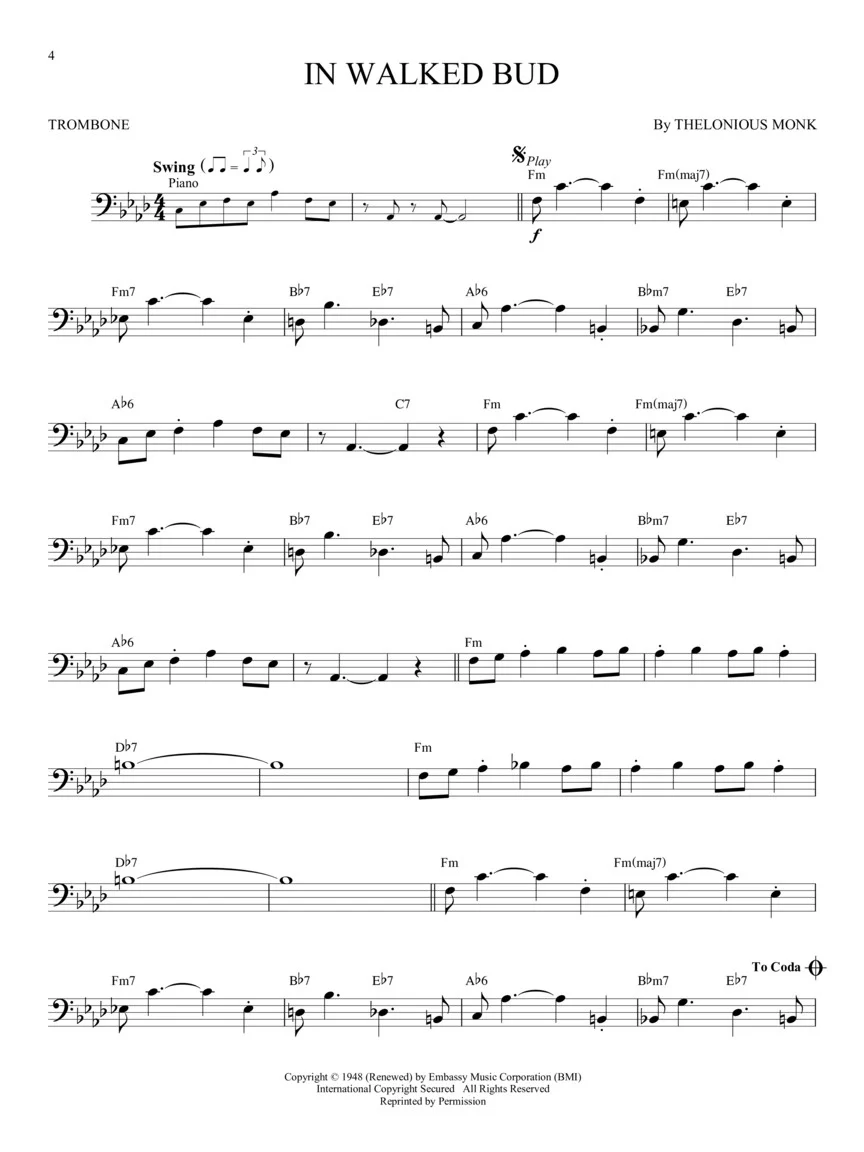 Jazz Classics, Trombone - Image 4