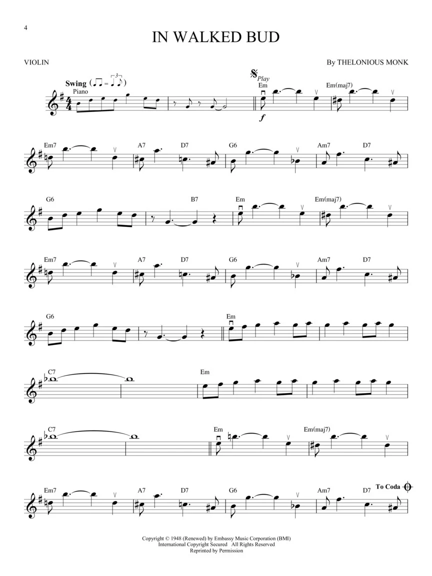 Jazz Classics, Violin - Image 4