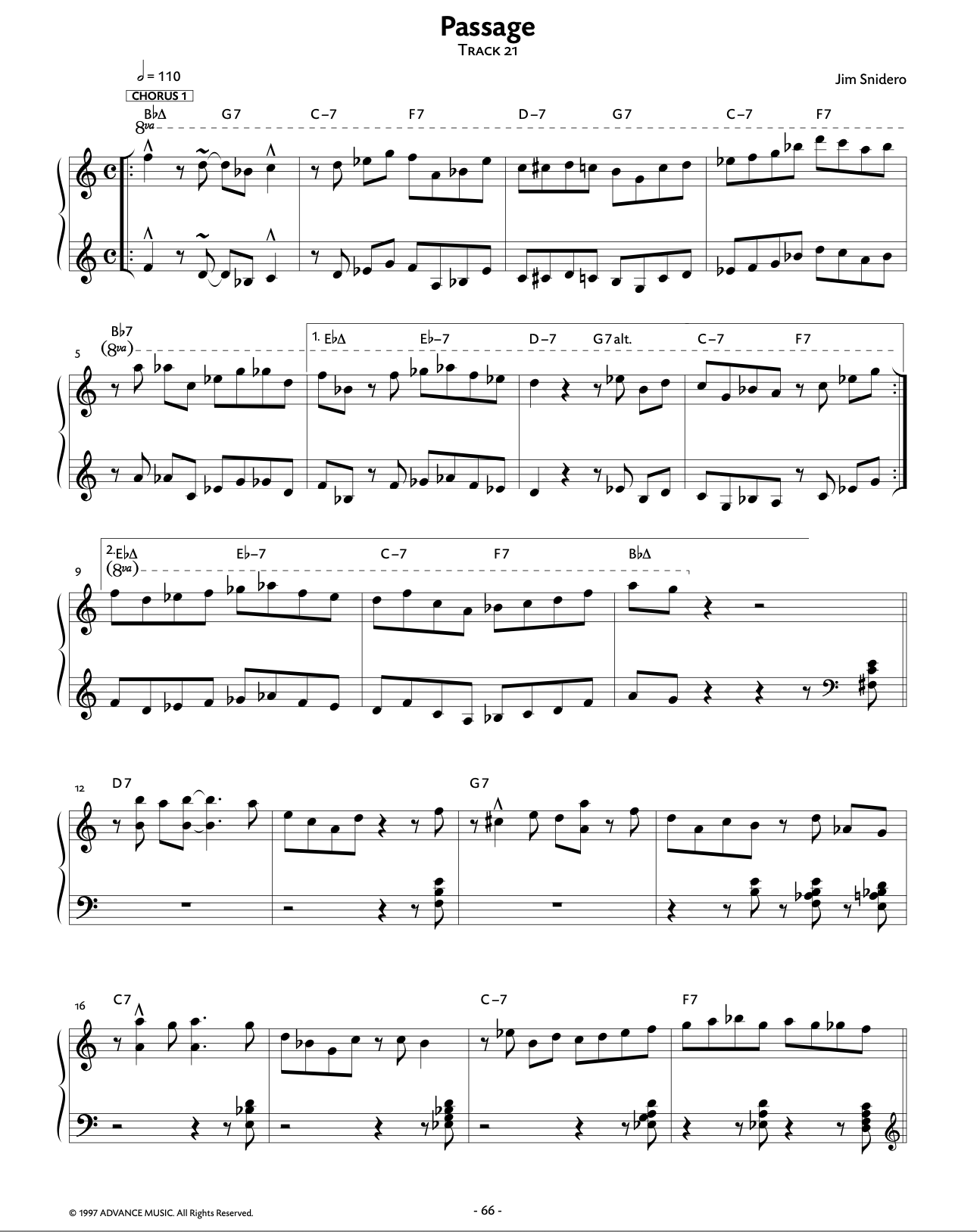 Jazz Conception, Piano (Solo) - Image 12