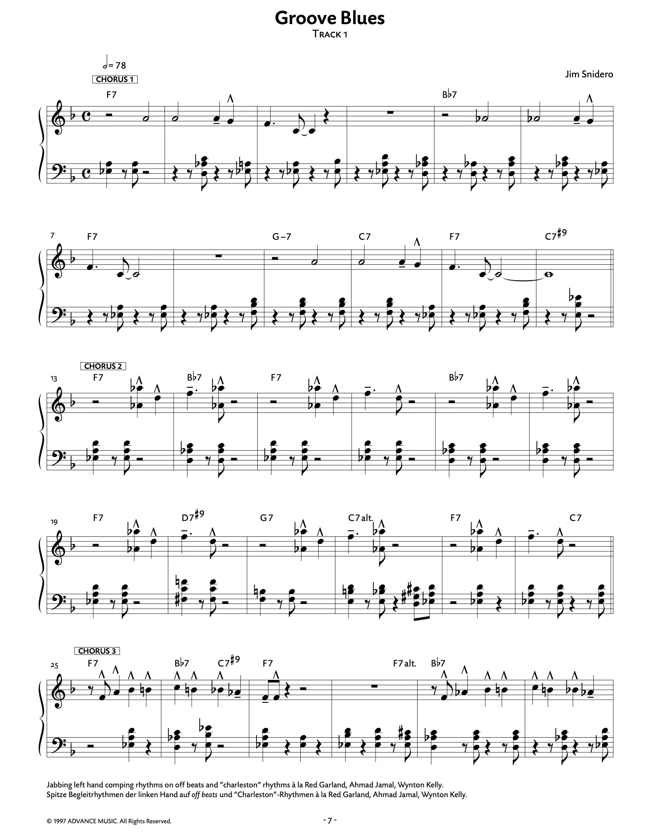 Jazz Conception, Piano (Solo) - Image 2