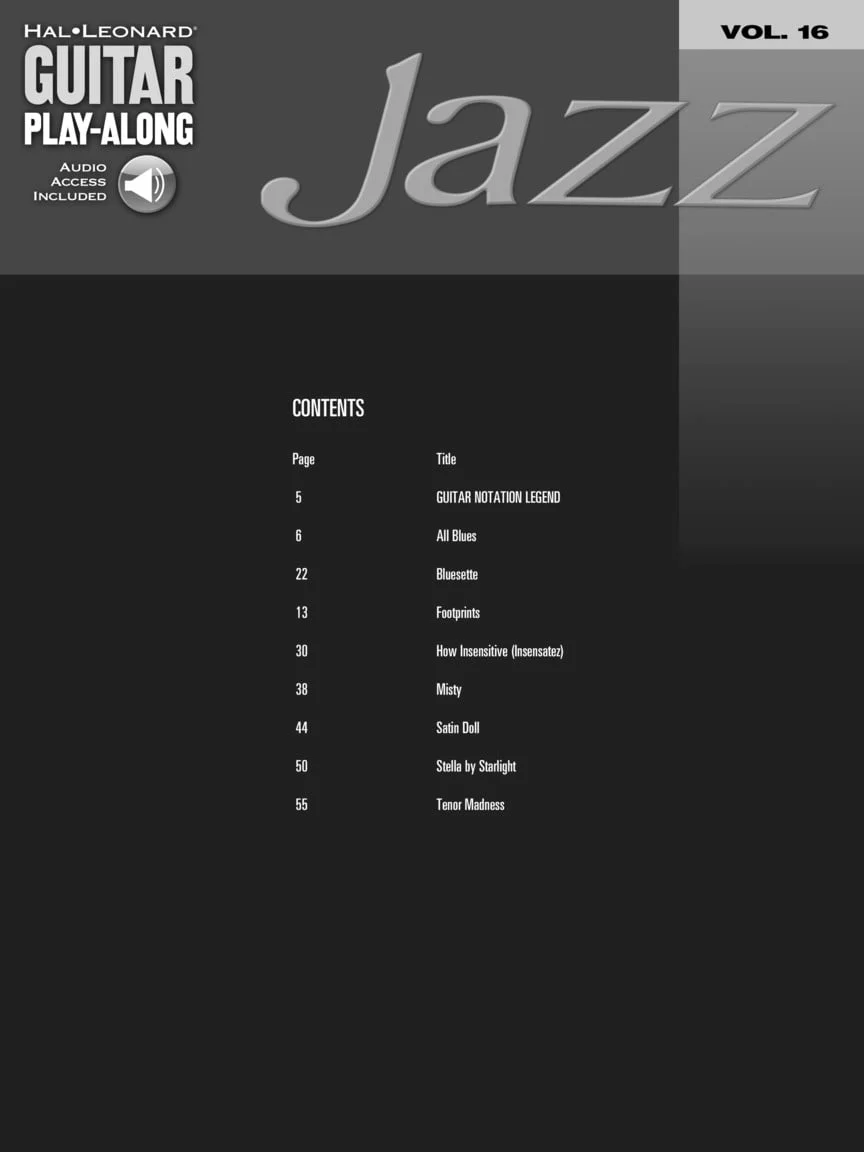 Jazz, Guitar Play-Along Vol. 16 - Image 2