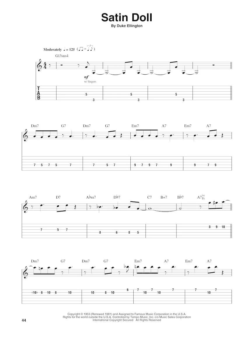 Jazz, Guitar Play-Along Vol. 16 - Image 5