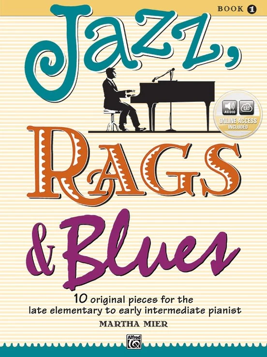 Jazz, Rags & Blues, Book 1 (Piano)