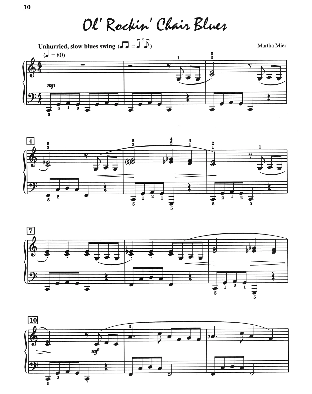 Jazz, Rags & Blues, Book 1 (Piano) - Image 3