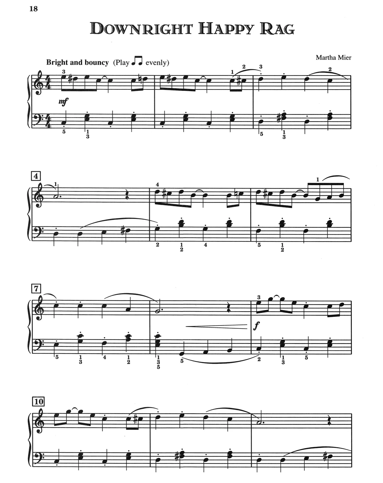 Jazz, Rags & Blues, Book 1 (Piano) - Image 5