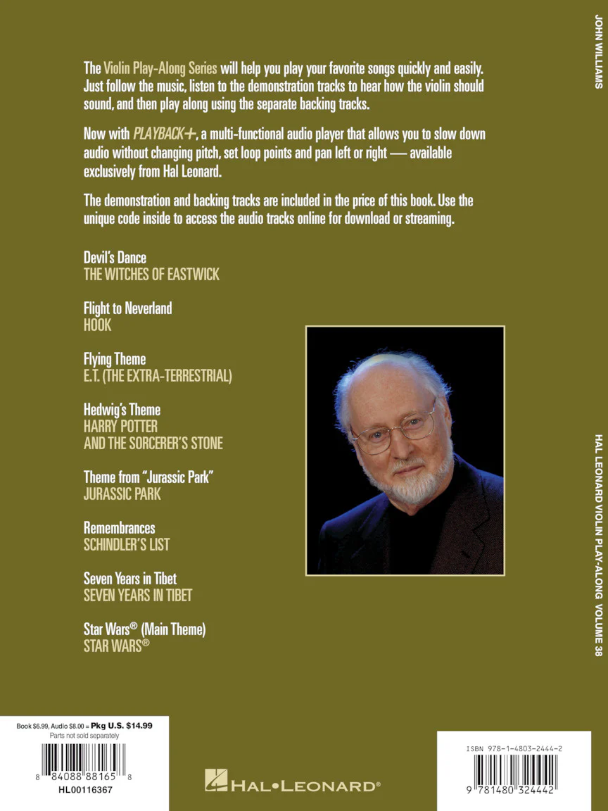 John Williams, Violin Play-Along Vol. 38 - Image 4
