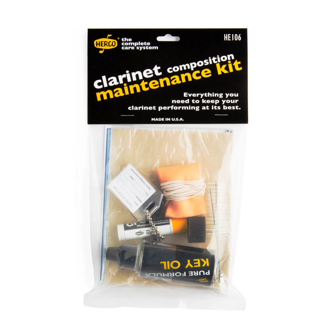 Herco Clarinet Care Kit
